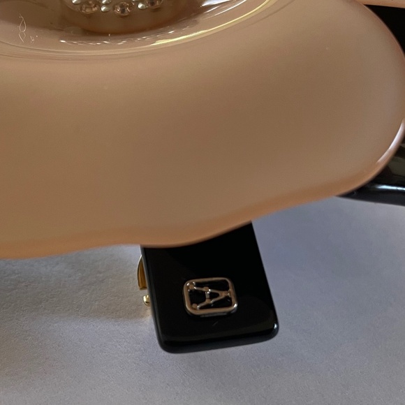 Vintage🔹Alexandre de Paris🔹Crystal Camelia Barrette🔹Made in France🔹Wedding - Picture 7 of 10